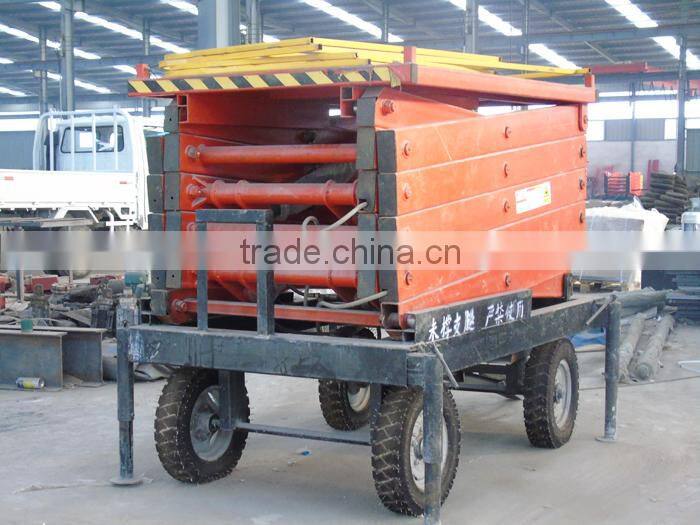 300kg hydraulic mobile elevating work platforms