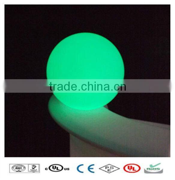 Sun and water resistant 16 color changing led garden ball light