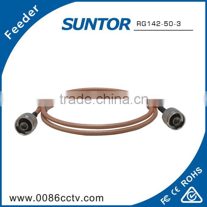 Waterpoof cat5 rj45 connector bush to din cable for wifi router