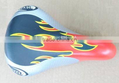 hotsale new arrivel fashionable comfortable leather MTB saddles shock absorbing MTB saddles wholesale price MTB saddle