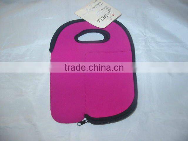 2012 new design neoprene fabric wine glassbag