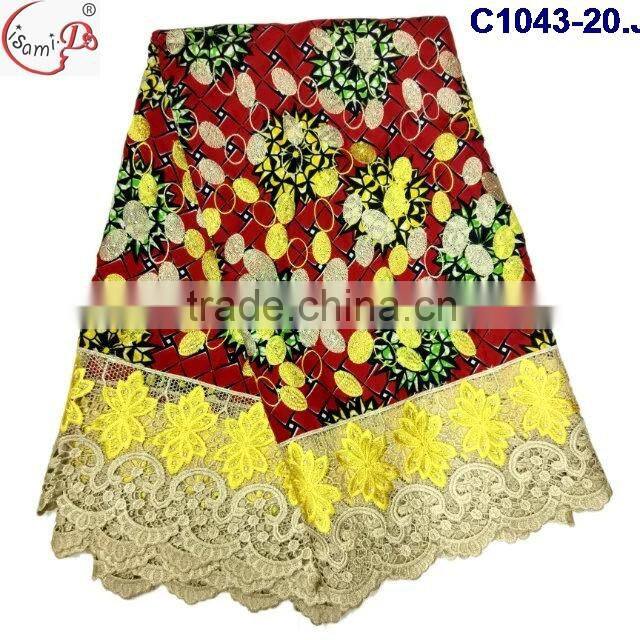 C1043-(14-25)A variety of the newest design of the wax lace different design styles and different patterns for your choice