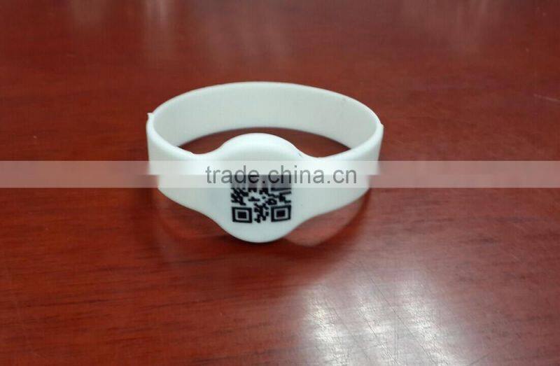 Customized printing RFID silicone wristband/bracelet