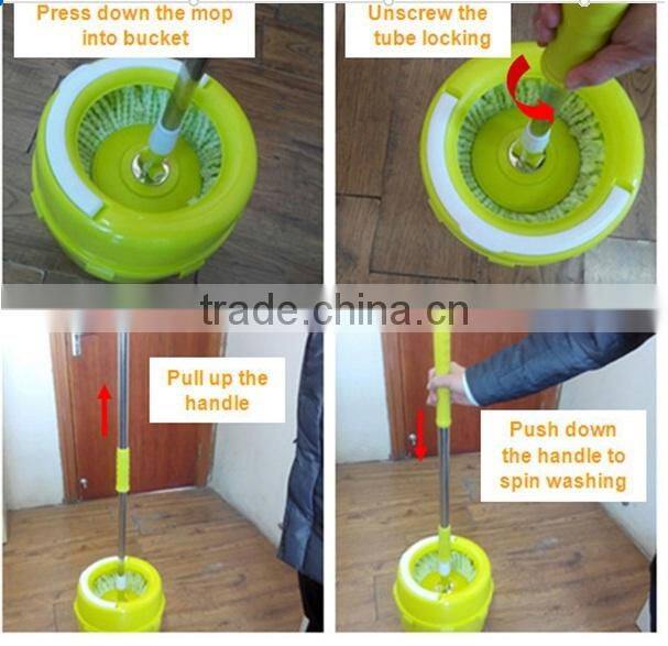 360 Degree Easy Life 360 Rotating Spin Magic Easy Supa Clean Mop With Apply Style