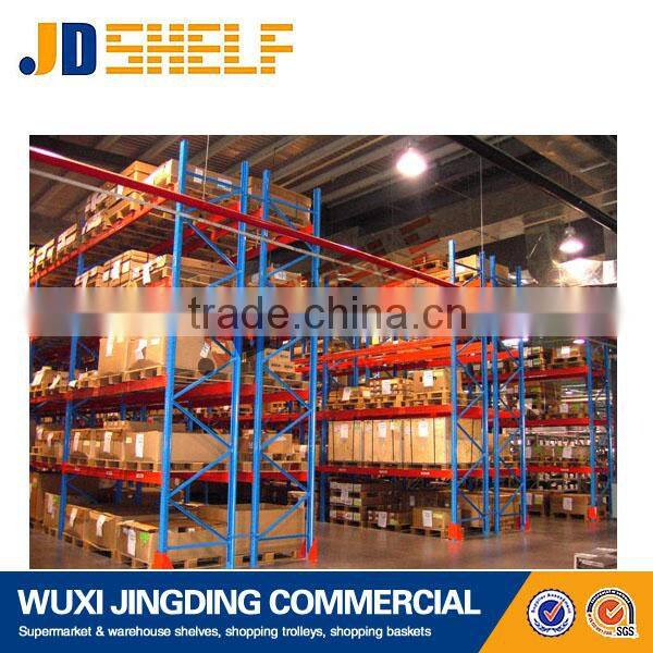 warehouse adjustable metal shelving unit