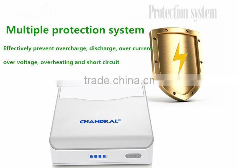 Hot selling fashion make-up case mirror power bank for women