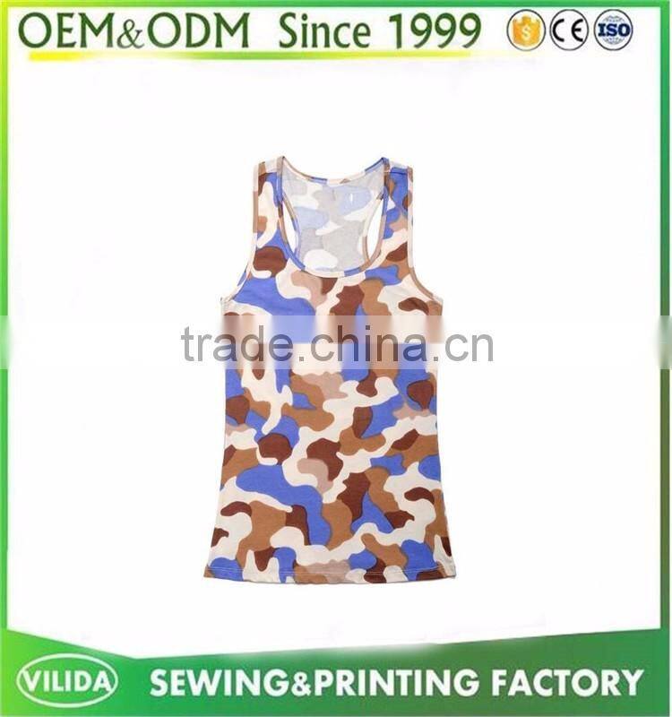 Mens Cheap Dry Fit Sublimation Bulk Loose Tank Tops OEM