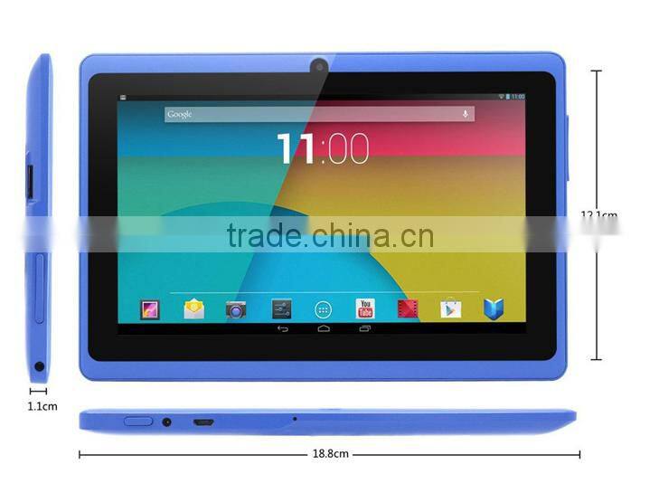 Cheapest Q88 android smart tablet pc 7"Hot selling