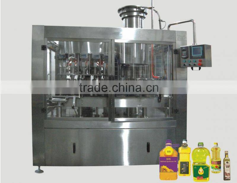 edible food grade oil filling machine line