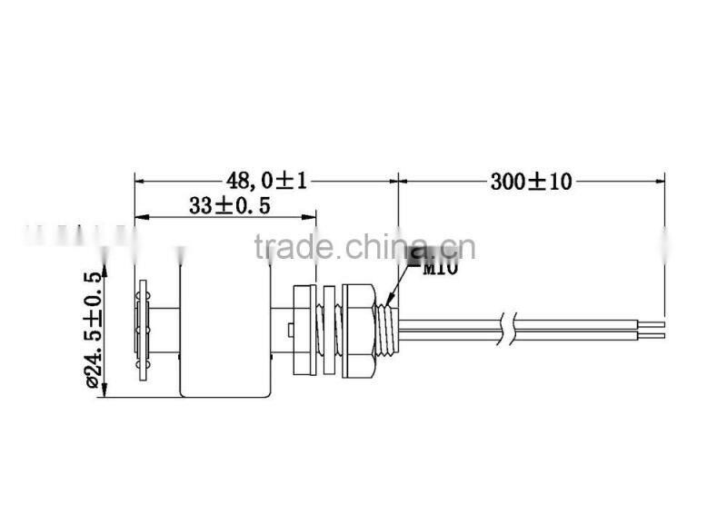 PP Material water detection magnetic float switch