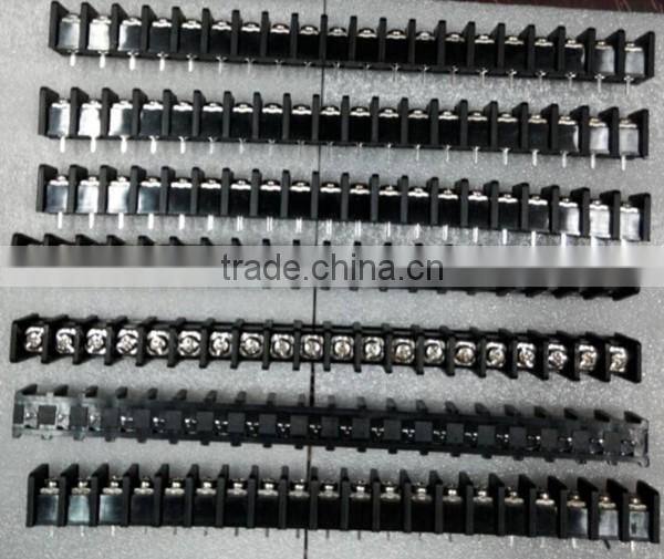 7.62mm Pitch 13P PCB Barrier Terminal Block KDT25 300V 15A with UL CE ROHS
