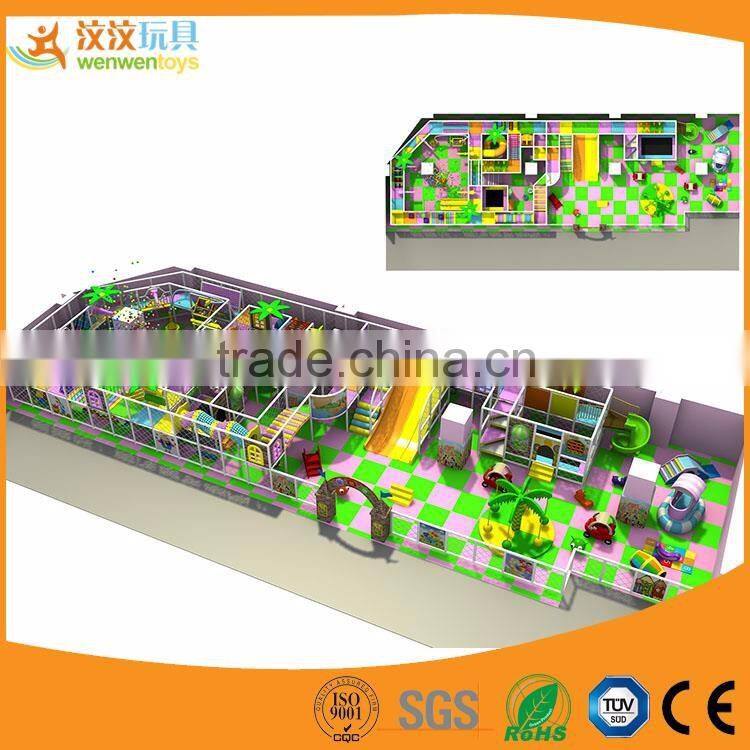 2016 new popular custom children's playground kids