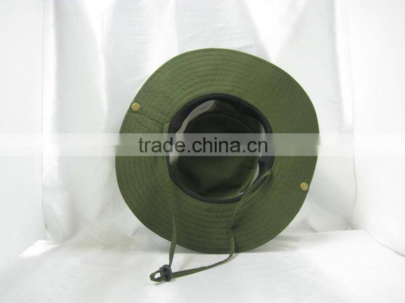 custom polyester fishing hat bucket hat with strings beach wholesale