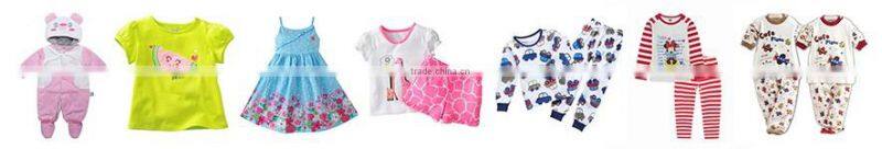 2016 new design hot sale promotional words printing baby romper cute baby clothes