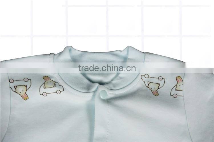 2016 new design hot sale promotional words printing baby romper cute baby clothes