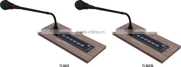 Digital Embedded Discussion Voting Delegate Conference room microphone system system