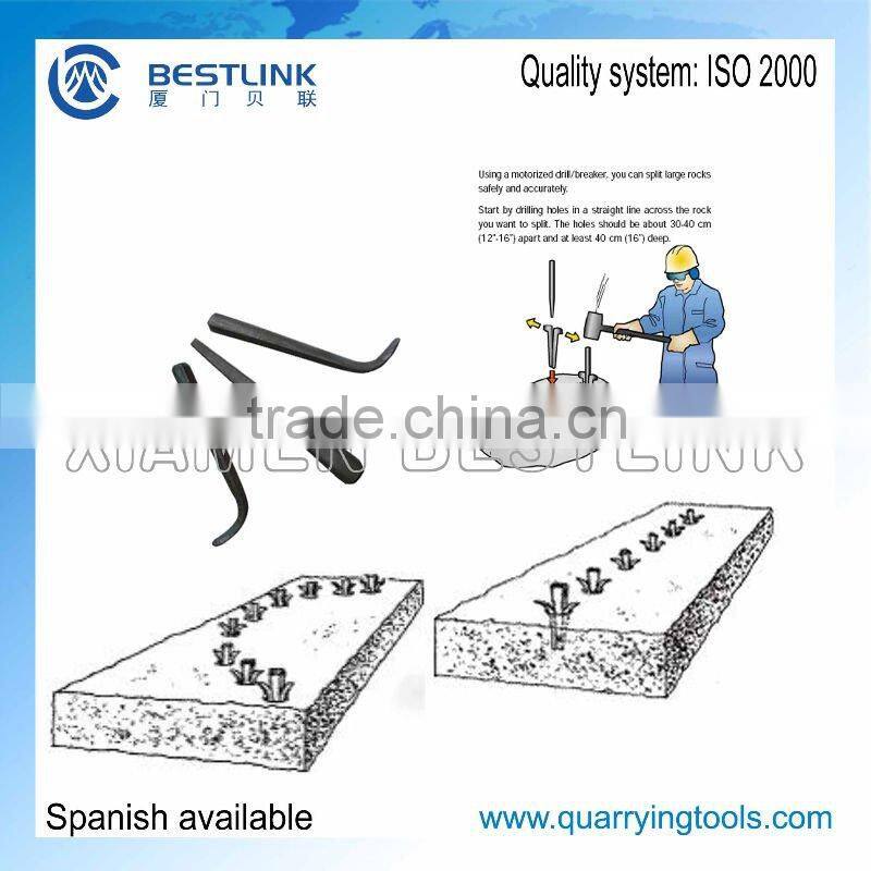 In Stock!! 34*270mm hand splitter wedge sets
