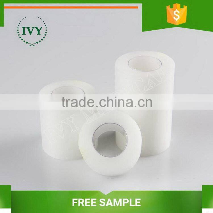Super quality useful transparent adhesive medical pe tape
