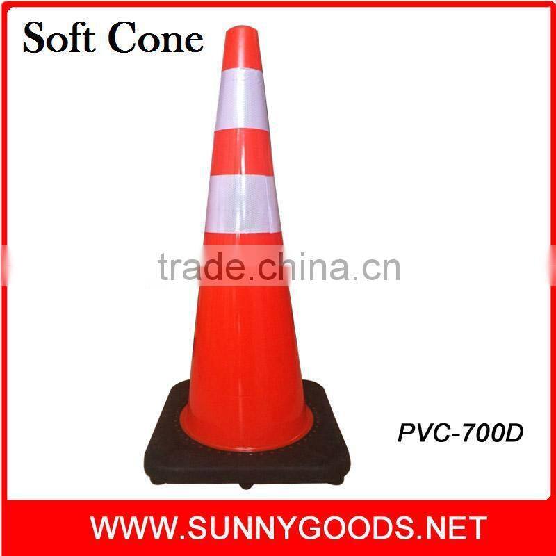 height 700mm made from PVC colored trafic cones