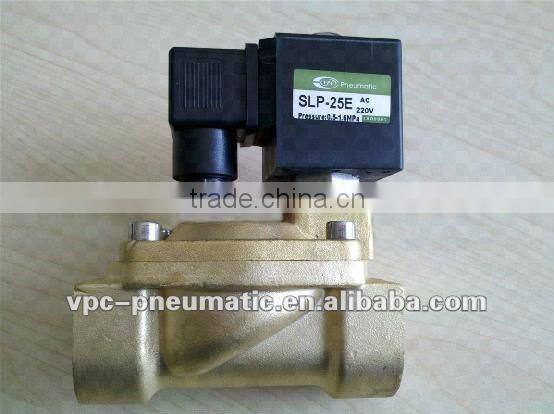 high temperature brass diaphragm pilot solenoid valve