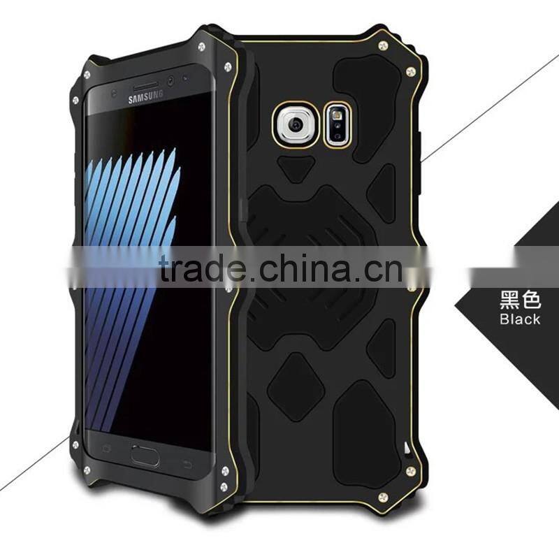 Love Mei MK2 Powerful Metal Aluminum Back Cover + Polymer Mobile Phone Case For Samsung Galaxy Note 7