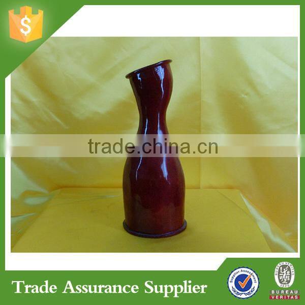 China supplier good quality home decoration antique brass flower vase