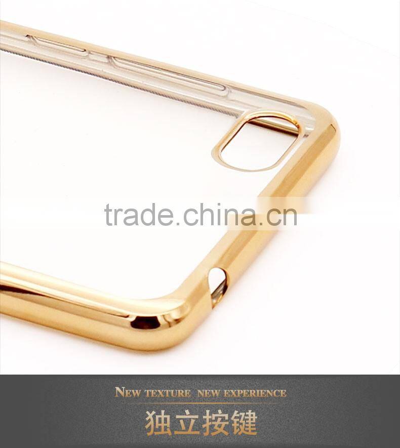 LZB Hot selling Electroplating TPU Case for Vivo X5,For Vivo X5 TPU Case