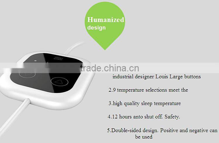 Good China supplier luxury 20V Hot Sale Polyester Electric Thermal Blanket electric blanket