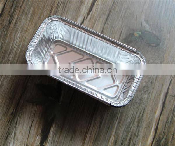 Food Grade Aluminum Baking Pans Rectangle For Meat Loaf