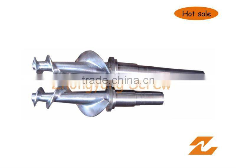 screw and barrel for rubber extruder machine/ cold feed, hot feed, pin screw and barrel