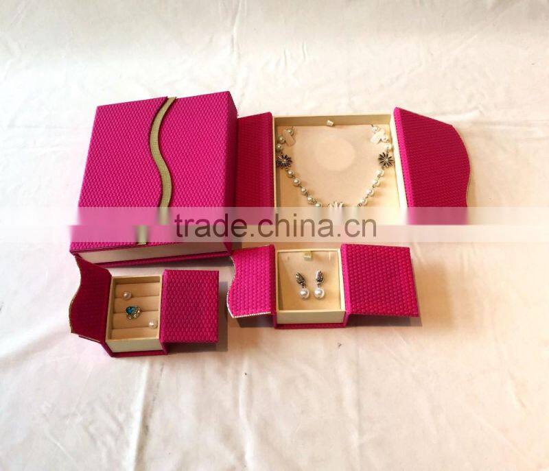 High quality special paper jewelry packaing box