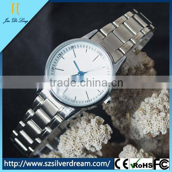 Fashion Stainess Steel Watch Anticlockwise Wrist Watches for OEM