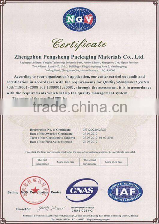 Silver Metalized micron BOPP film