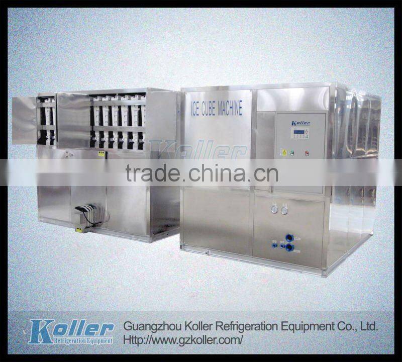 75KW Power Consumed 5 Tons Cube Ice Machine