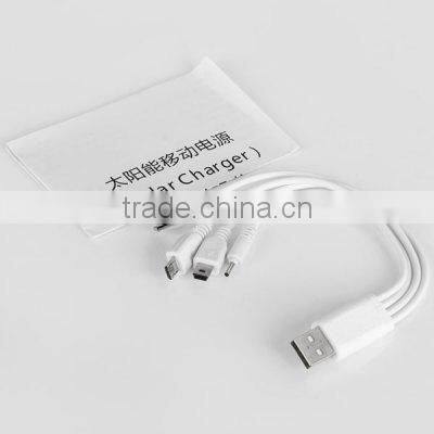 solar led camping lantern with mobile charging solar panel