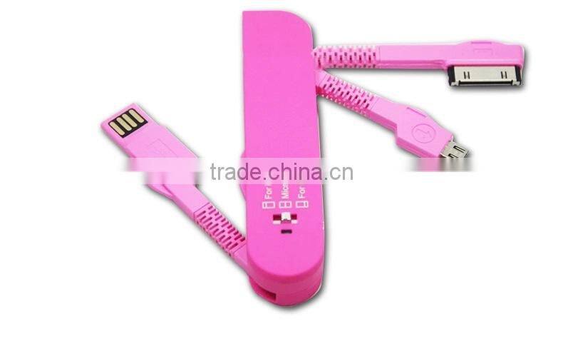 colorful multi fuction Swiss knife all in one usb cable