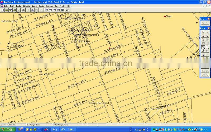 Argentina digital mapinfo map