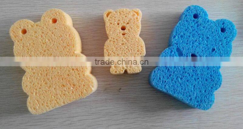 ANIMAL SHAPE CELLULOSE BATH SPONGE