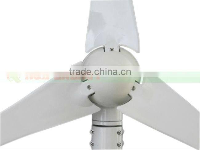 Micro wind turbine generator. Combine with wind/solar hybrid controller(LED display) and inverter.