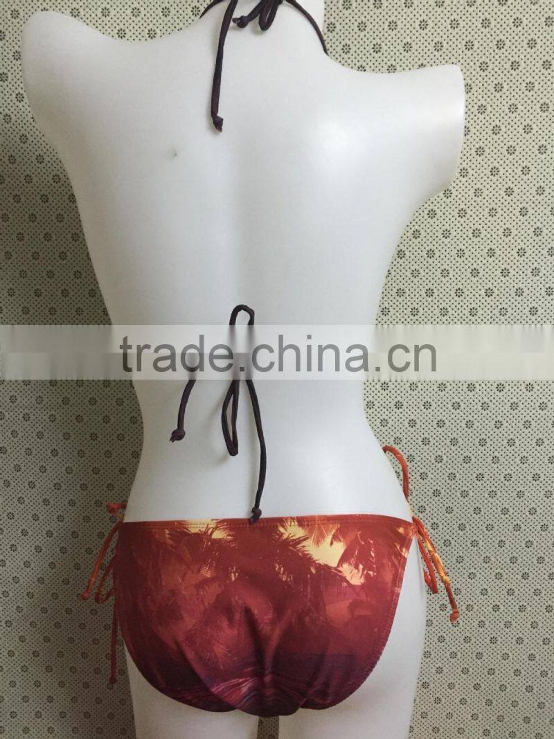 Women's Sexy Hot women Push Up Bathing suits Unlined Pad Bra Swimwear,Ladies' Beachwear