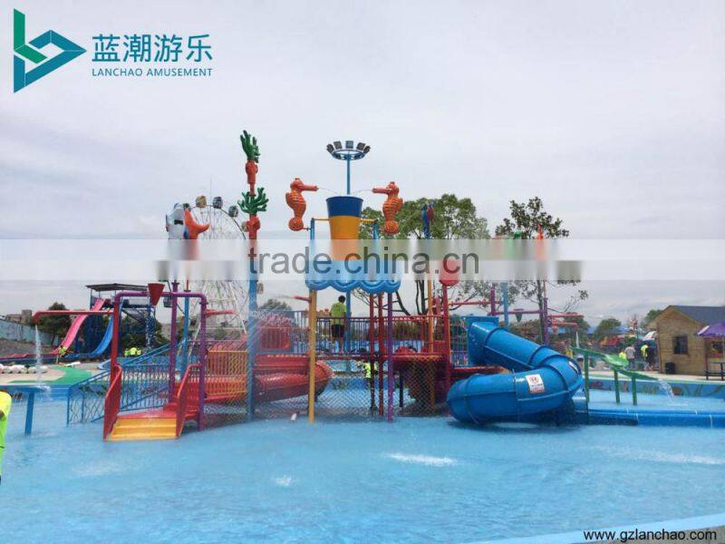 2016 Kids Water house water playground for high quality