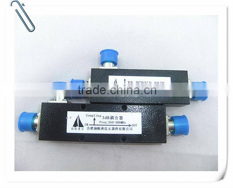 670-2700/800-2500MHz Cavity Directional Coupler 200W 3dB N-F