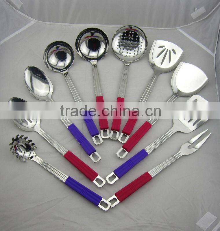 silicone handle kitchen utensil