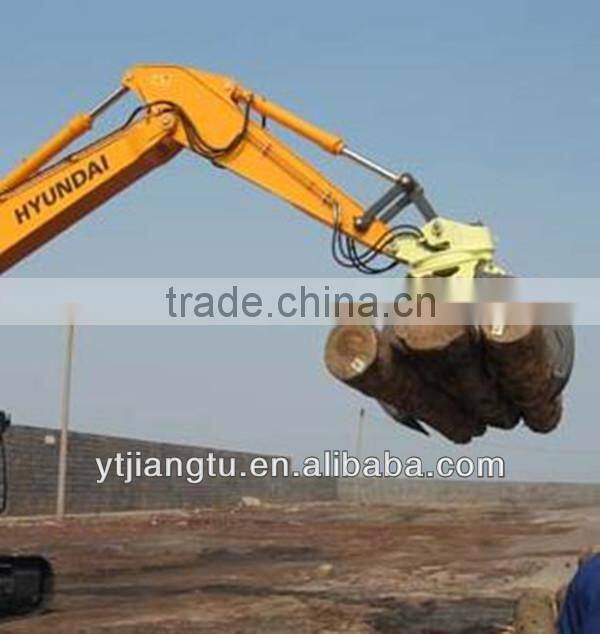 Excavator Hydraulic grasping wood ,excavator grab bucket for grab grass,timber
