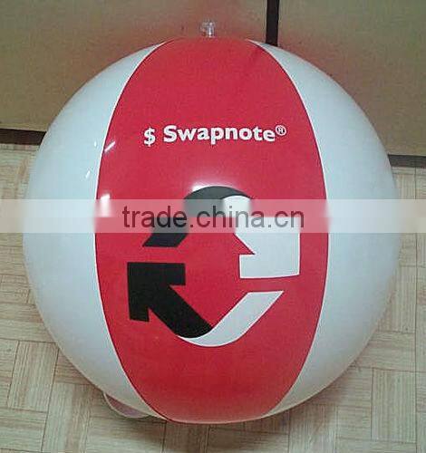 Pink Duck Inflatable Beach Ball to Float in Swimming Pool