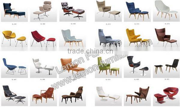Bottom price hot sale navy blue hotel lounge chair