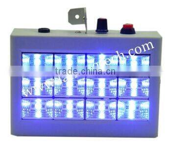 LPSD12W-RGB 12pcs*1W RGB LED Strobe Light Plastic housing