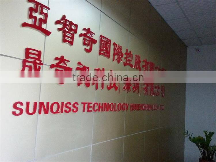 7'' material lcd monitor with VGA , CVBS , Audio input