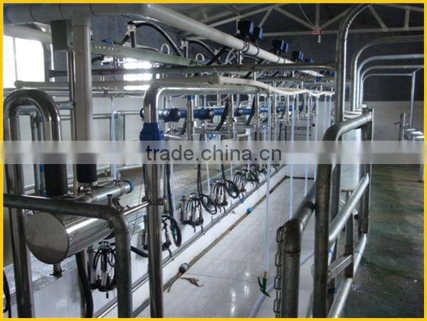 Milk delivery line, automatic milking parlor