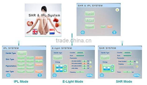 Powerful Portable Best China Portable SHR IPL aft Machine for hair removal skin rejuvenation